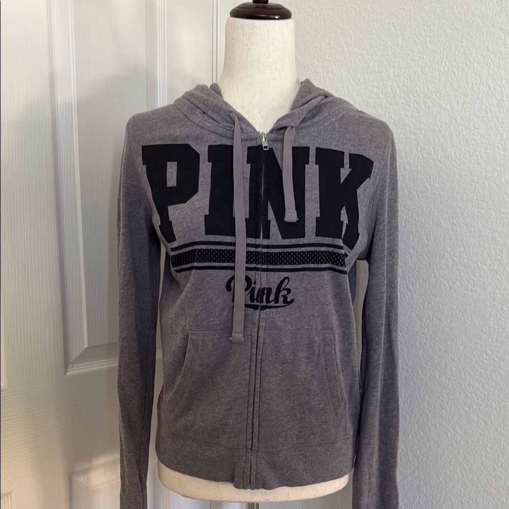 Victoria's Secret Pink Gray Hoodie